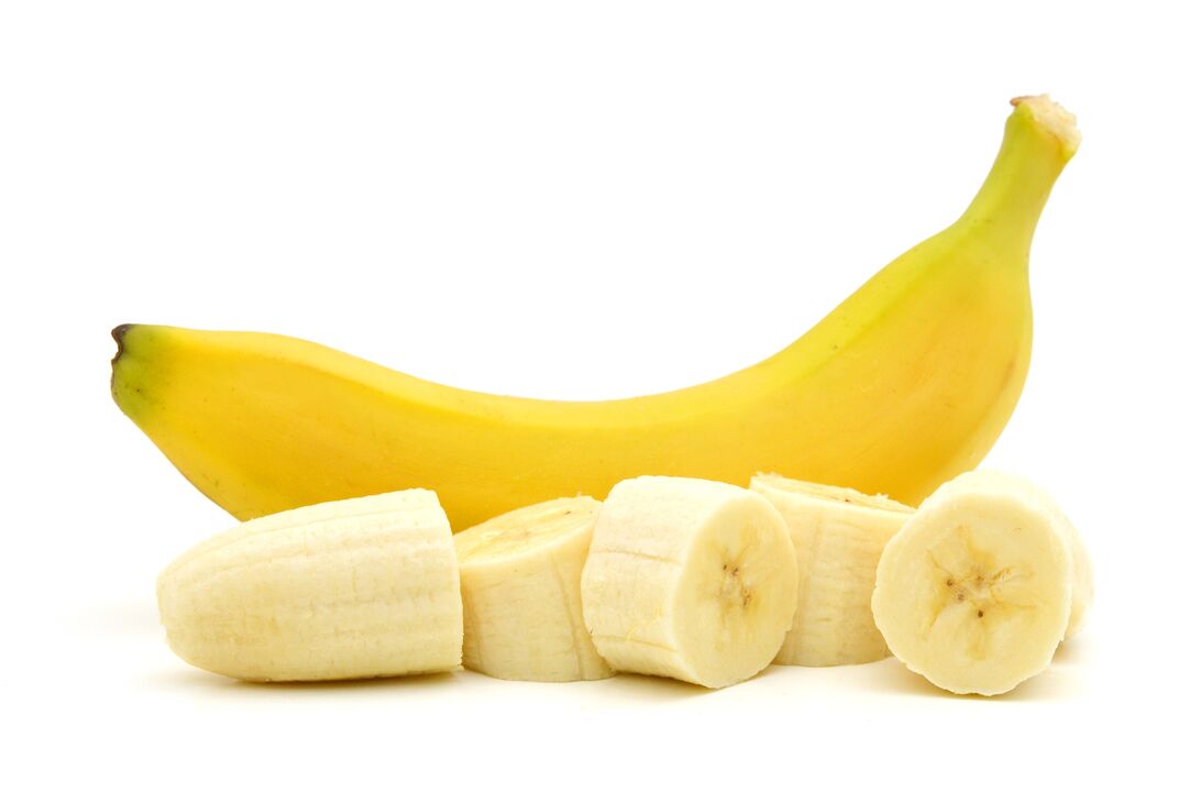 banana per aumentare la potenza